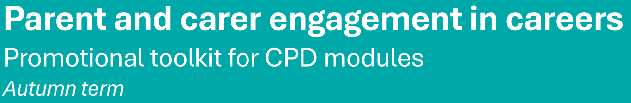 Promotional toolkit for CPD modules